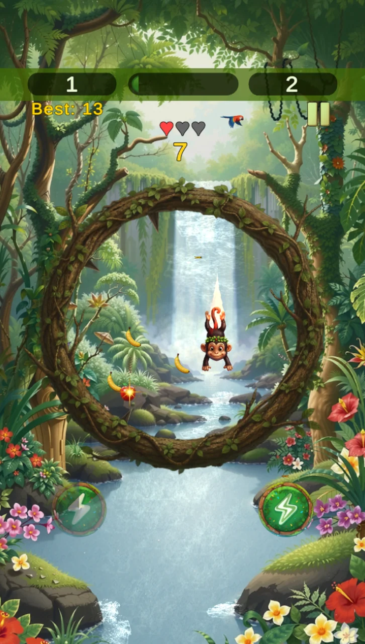 Official Spiky Kong: Monkey Banana Rush screenshot 1